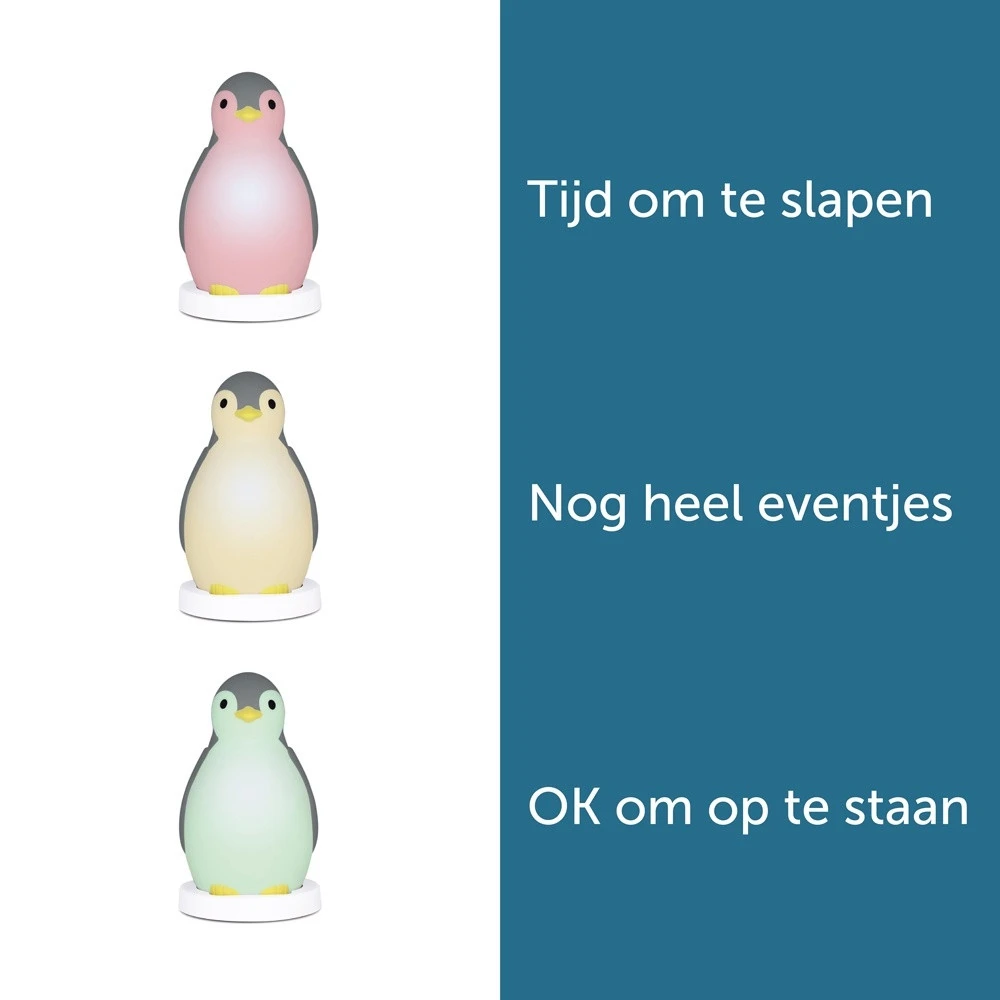 Zazu Pam De Pinguin Grijs 3 In 1 Slaaptrainer ZA-PAM-01 - Afbeelding 11