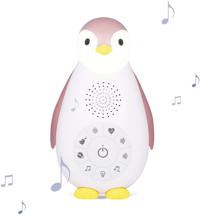 Zazu Zoe De Pinguin Roze 3 In 1 Muziekdoosje ZA-ZOE-03 - Afbeelding 4